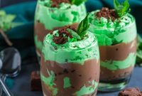 Mini Mint Chocolate Trifles Recipe with Creamy Layers and Crunch