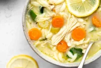 Instant Pot Lemon Chicken Soup Recipe for Quick Comfort