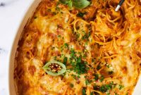 Cheesy Oven-Baked Spaghetti Casserole Recipe