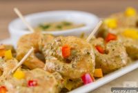 Creamy Pesto Shrimp Bites: Irresistible Appetizer Recipe