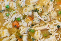 Slow Cooker Chicken with Fluffy Dumplings Recipe