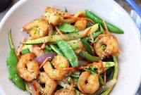 Paleo Shrimp Stir-Fry (Whole30 & Low Carb) + Gelatin Cooking Tips