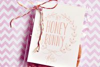 Hey Honey Bunny: Free Easter Treat Printable