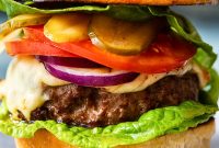 Juicy Homemade Burger Recipe for Perfect Grilling