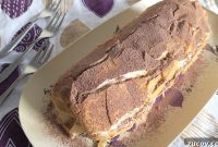 Low-Carb Keto Sugar-Free Hazelnut Meringue Roulade
