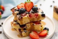 Sheet Pan Pancakes Recipe for Quick Fluffy Breakfast