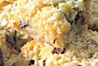 Coconut Butter Bars Recipe with Creamy Coconut Filling