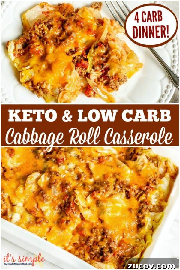 Unstuffed Cabbage Roll Casserole Recipe – One-Pan Comfort Meal 4 img 10355 3