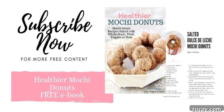 Almond Flour Pumpkin Mochi Donut Holes (Baked Recipe) 10 subscribe now mochi donut e-book