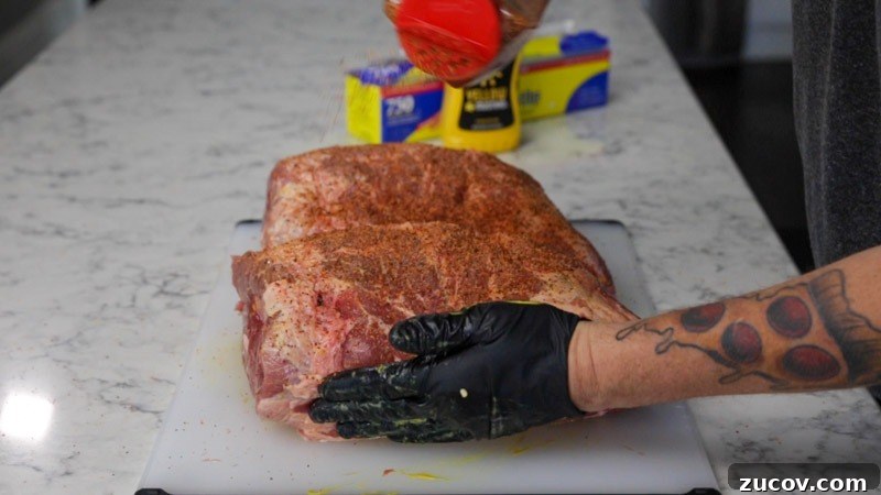 Hot-and-Fast Pulled Pork Recipe for the Big Green Egg 5 img 1070 5