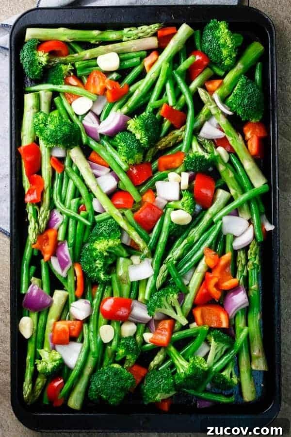 Garlic-Roasted Vegetables Recipe for Flavorful Weeknight Sides 5 Simple, Healthy Roasted Vegetables Recipe {Paleo, Gluten-Free, Clean-Eating, Dairy-Free, Whole30, Vegan}