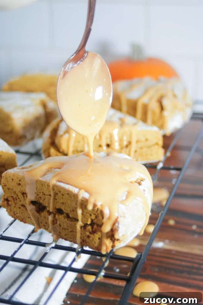 Gluten free and dairy free pumpkin scones that taste like starbuck's!