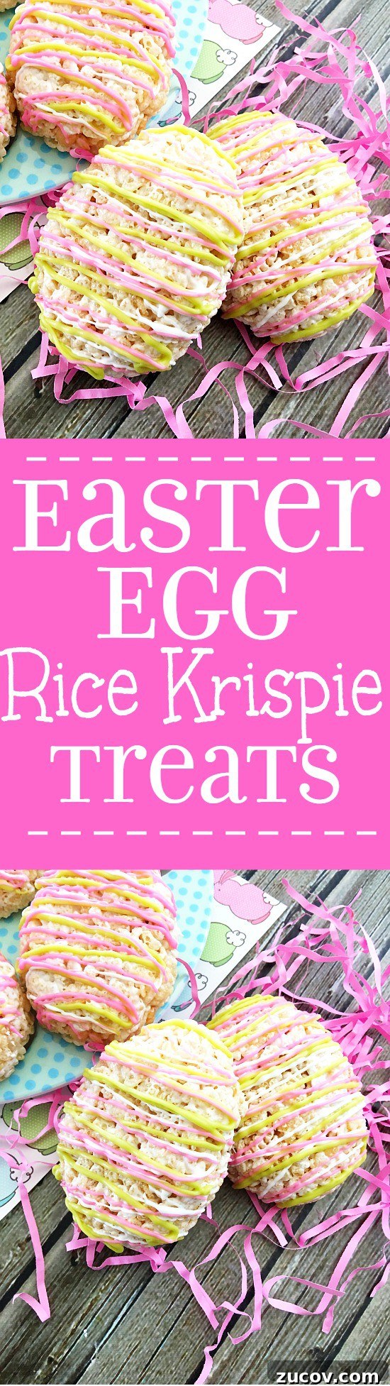 Easter Egg Rice Krispie Treat Ideas for Spring Parties 6 Easter Egg Rice Krispie Treats - full size image