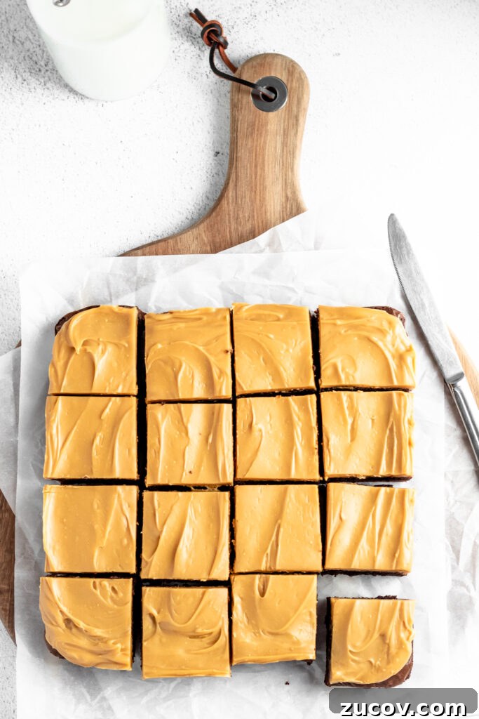 Salted Caramel White Chocolate Brownies: Gooey Brownie Recipe 3 img 11441 2