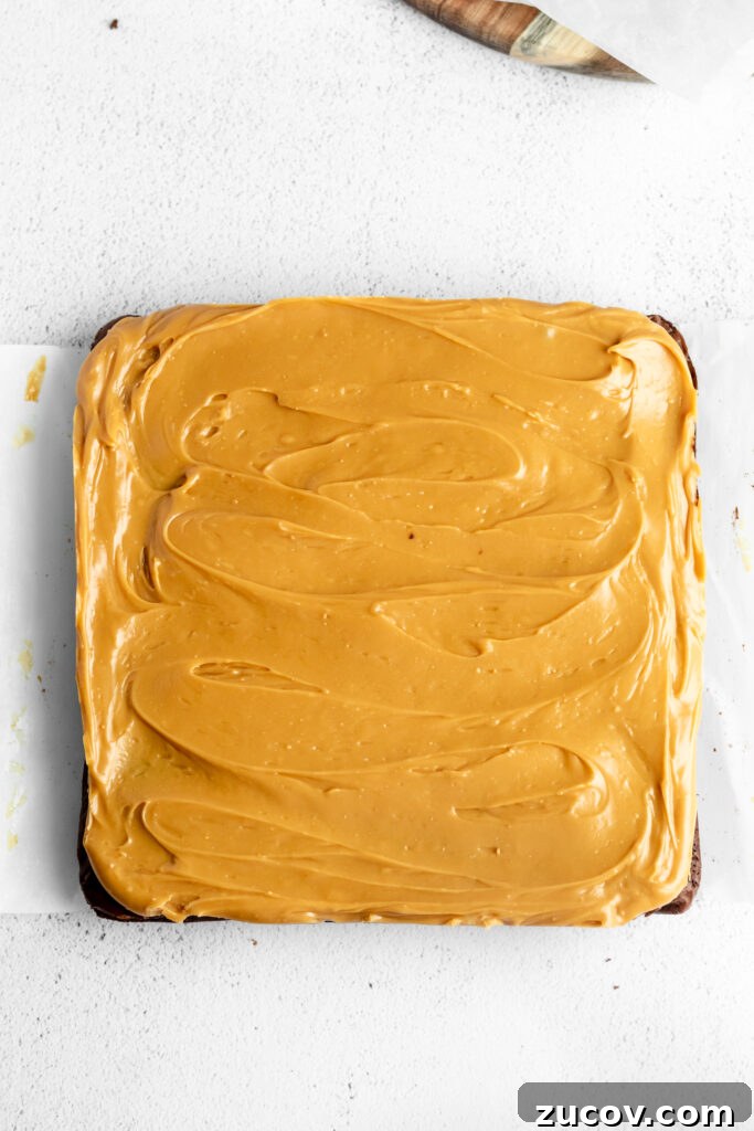 Salted Caramel White Chocolate Brownies: Gooey Brownie Recipe 4 img 11441 3