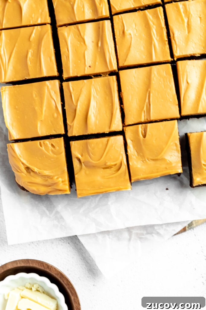 Salted Caramel White Chocolate Brownies: Gooey Brownie Recipe 5 img 11441 4