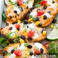 Loaded Mexican Sweet Potato Skins Recipe for Flavor-Packed Nacho-Style Toppings 2 img 12333 4