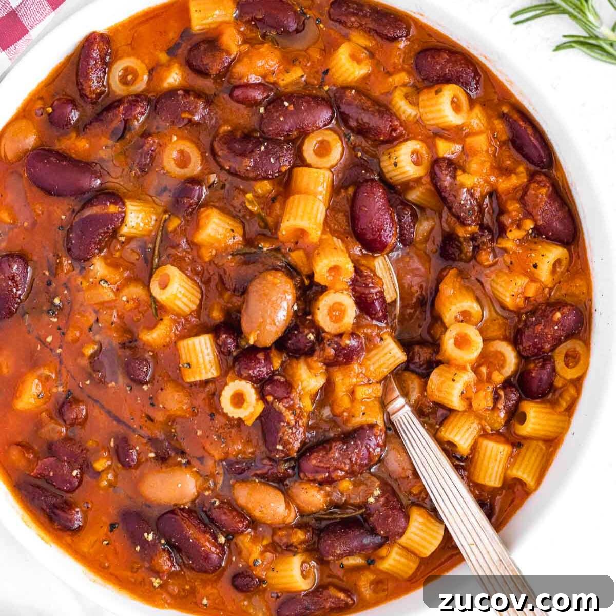 25 Affordable Recipes That Taste Gourmet on a Budget 13 pasta a fagioli in a rustic bowl