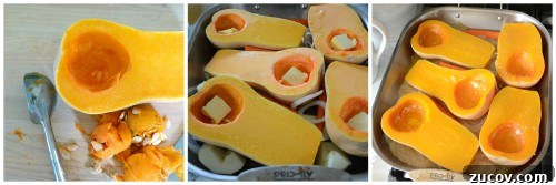 Creamy Roasted Butternut Squash Soup with Sage and Parmesan 4 roasting butternut squash | pamela salzman
