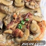 Instant Pot Keto Smothered Pork Chops