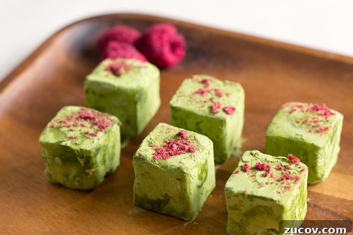 Decadent Matcha Truffles: Silky Green Tea Chocolate Bites 15 Matcha truffles