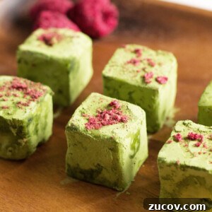 Decadent Matcha Truffles: Silky Green Tea Chocolate Bites 16 Matcha truffles