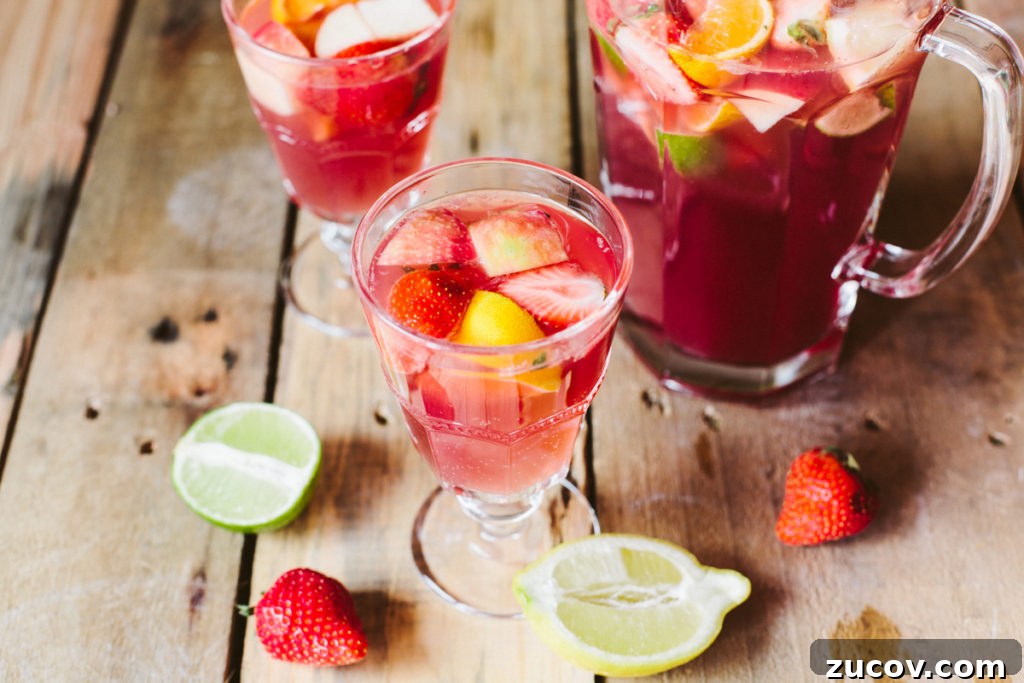 Non-Alcoholic Sangria: Refreshing Fruit Punch Recipe 5 Mock Sangria! A non-alcoholic fruit punch