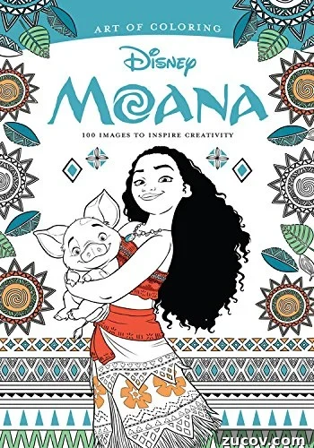 Moana Books and Activities for Kids, Toddlers, and Teens 2 moana-art-of-coloring