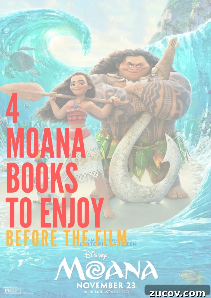 Moana Books and Activities for Kids, Toddlers, and Teens 9 Moana books for any age! Get the scoop on this Pacific adventure before the movie release!