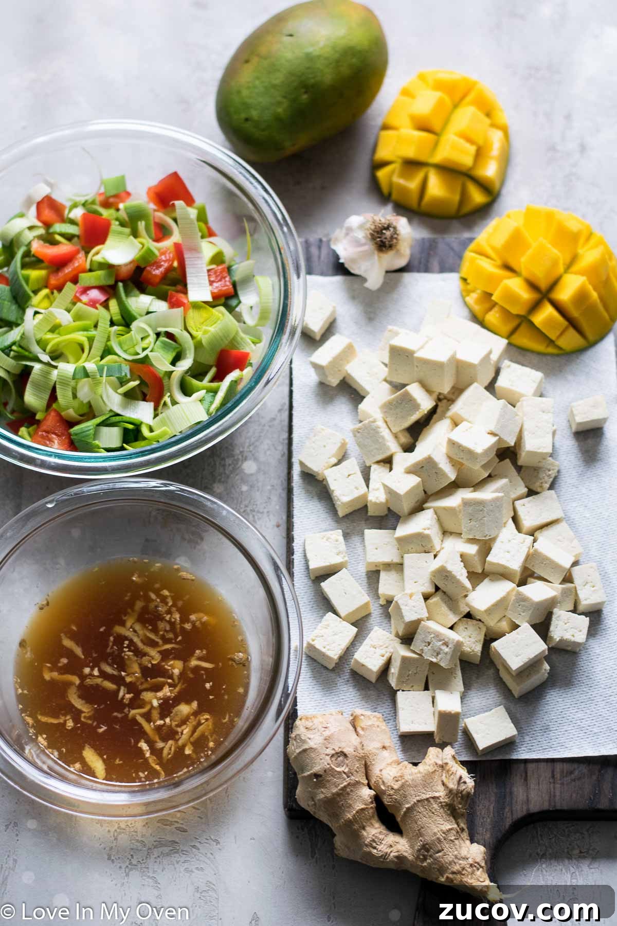 Mango Tofu Stir-Fry with Bell Peppers and Ginger 4 img 18777 3