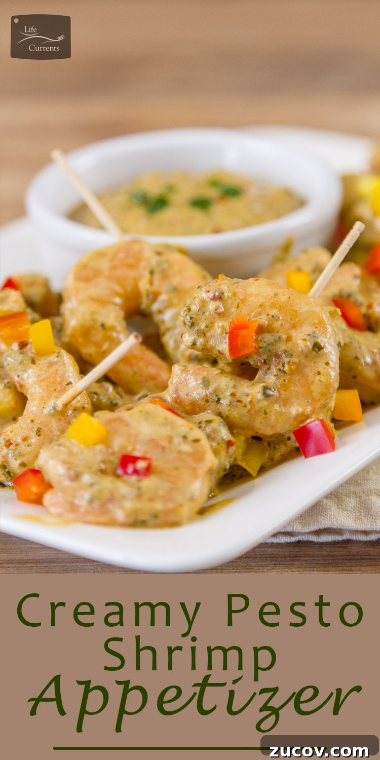 Creamy Pesto Shrimp Bites: Irresistible Appetizer Recipe 3 Creamy Pesto Shrimp Appetizer Recipe
