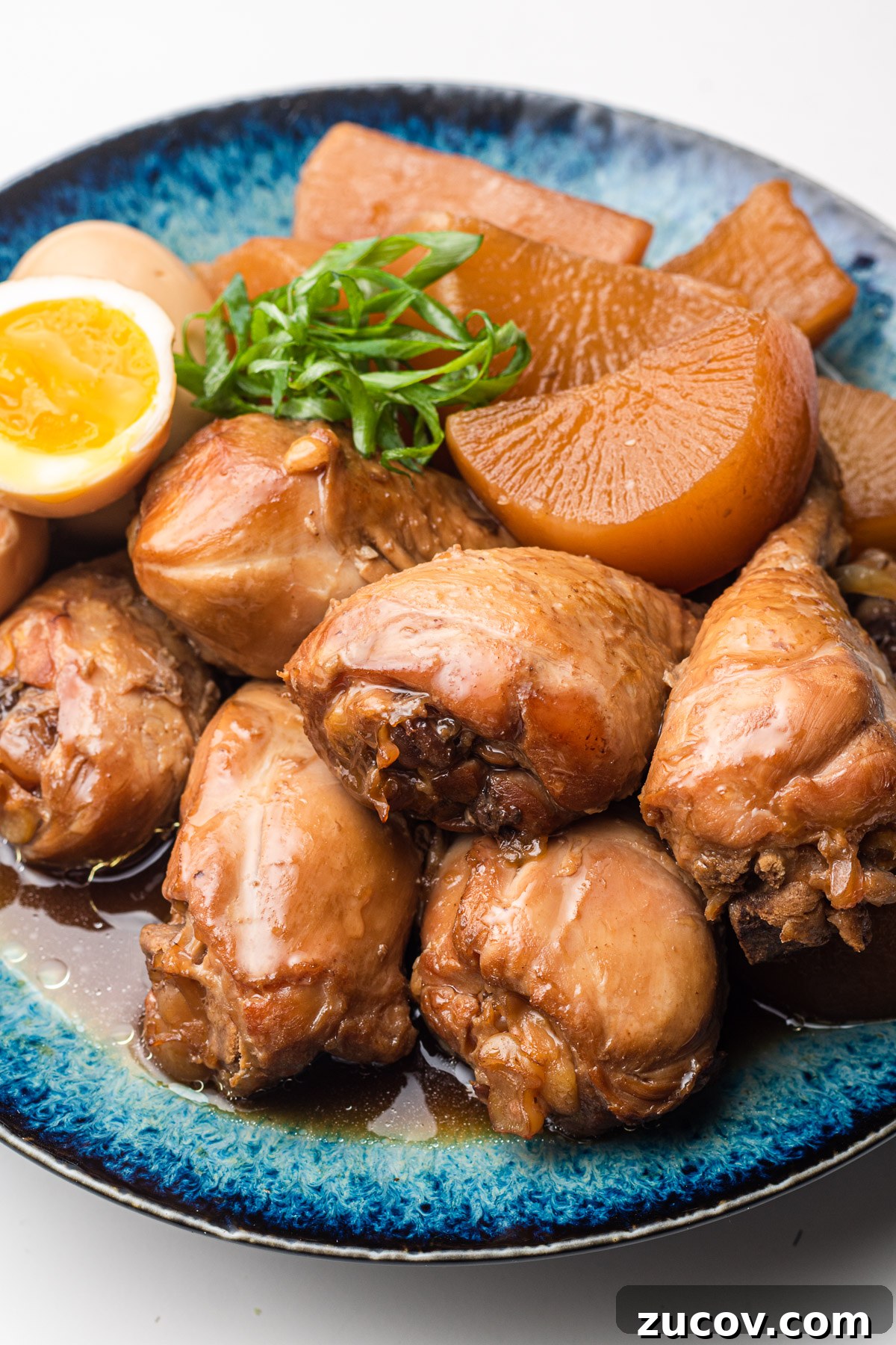 Rice Cooker Chicken Drumettes with Daikon (Toriniku Daikon) 5 img 19497 4