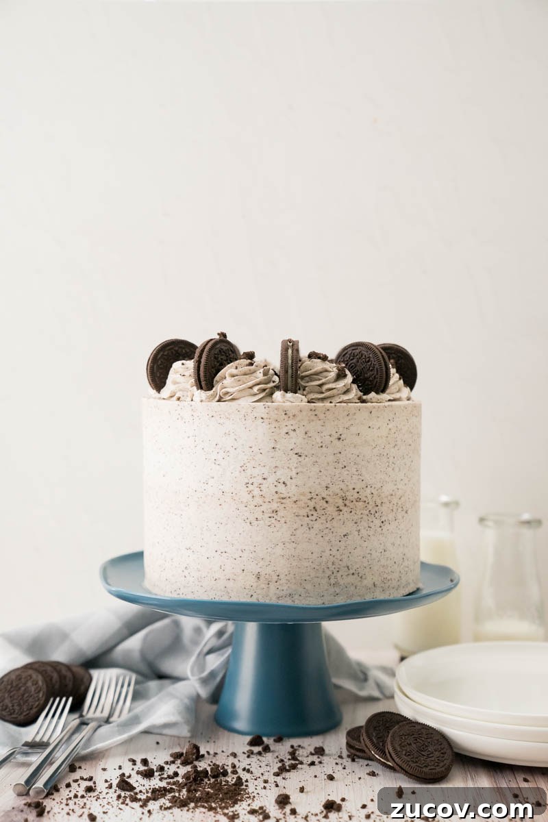 Ultimate Cookies and Cream Cake Recipe for Perfect Dessert 11 Decorated cake