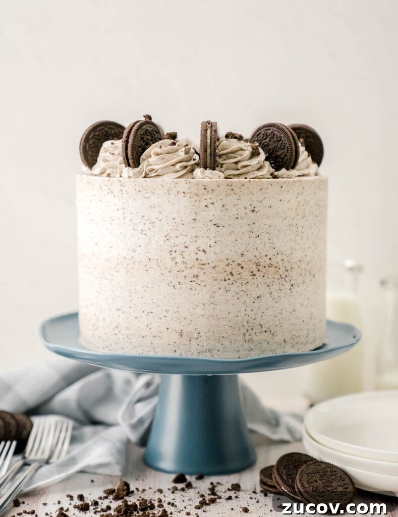 Ultimate Cookies and Cream Cake Recipe for Perfect Dessert 12 Whole cake frozen
