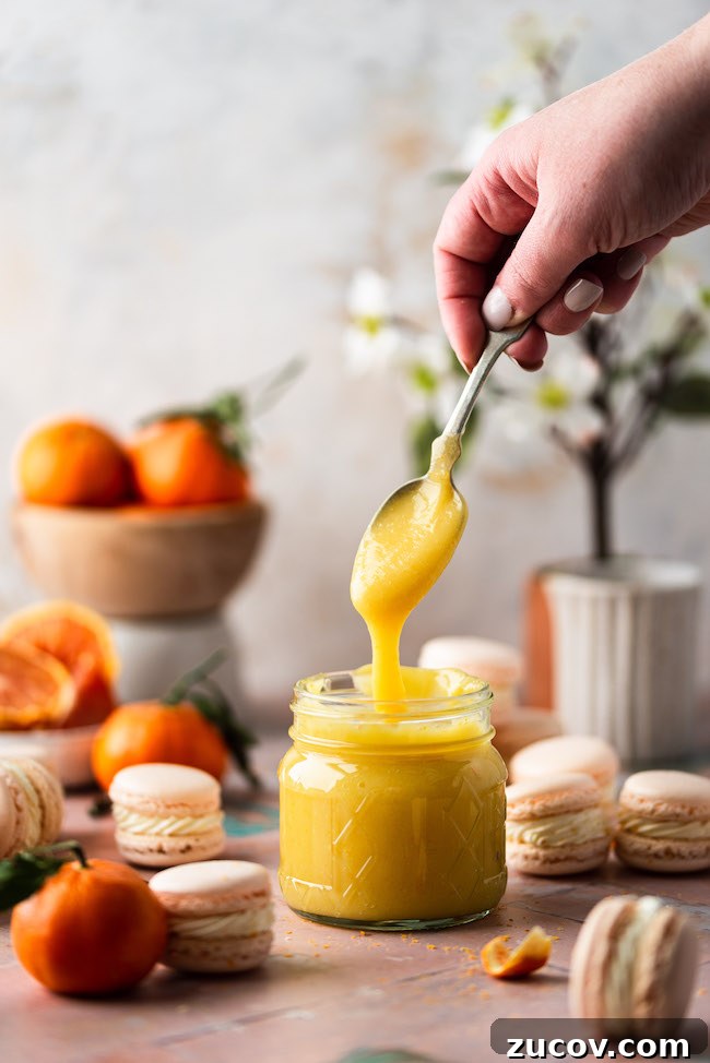 Cara Cara Orange Macarons Recipe — Bright Citrus French Cookies 5 cara cara orange curd