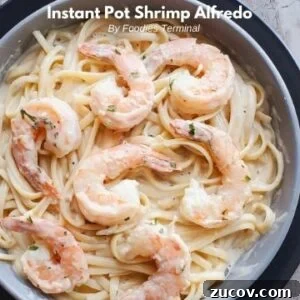 Instant Pot Shrimp Alfredo Recipe — Creamy 20-Minute Dinner 11 instant pot shrimp alfredo