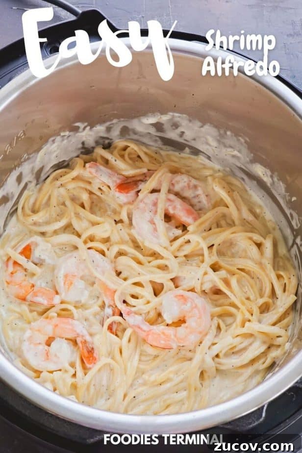 Instant Pot Shrimp Alfredo Recipe — Creamy 20-Minute Dinner 3 creamy shrimp alfredo in instant pot