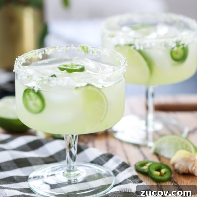 Spicy Jalapeño Margarita Recipe: How to Make It at Home 8 Spicy Jalapeño Margarita Recipe #spicy #jalapeño #margarita #cocktail #recipe #ginger #lime