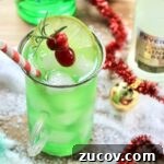 Christmas Grinch Cocktail: Apple Whiskey Moscow Mule Recipe 12 christmas moscow mule grinch drink