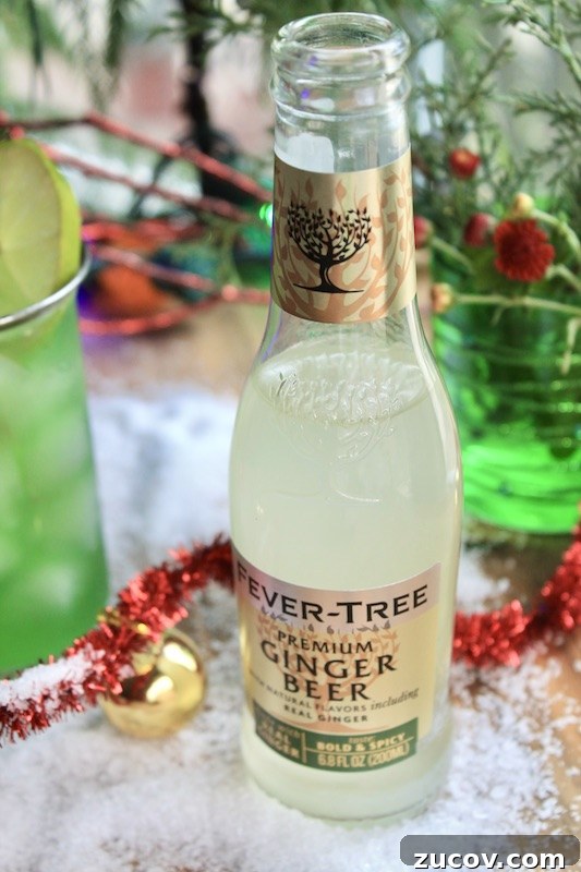 Christmas Grinch Cocktail: Apple Whiskey Moscow Mule Recipe 10 ginger beer moscow mule cocktail for christmas
