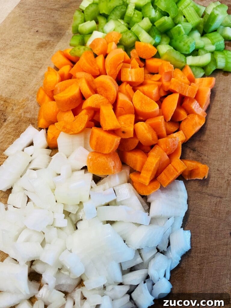 Slow Cooker Chicken with Fluffy Dumplings Recipe 2 diced onions carrots and celery