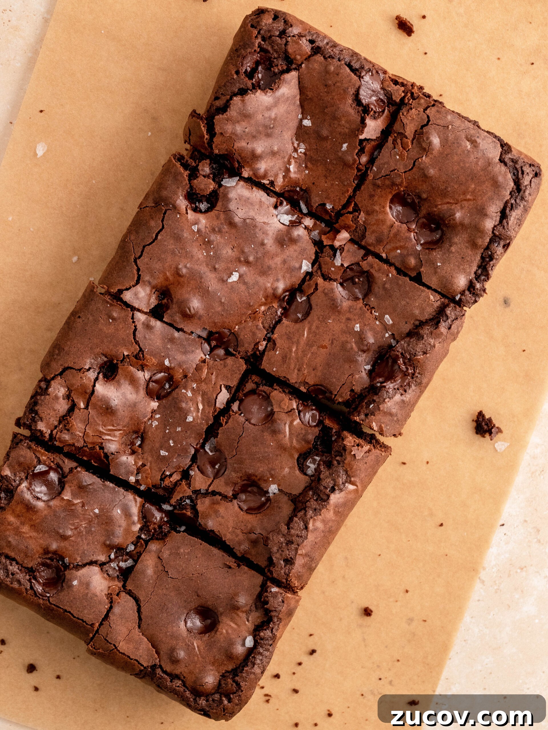 Fudgy Small-Batch Brownies Recipe for Two or Four Servings 3 Finish baked small batch brownies