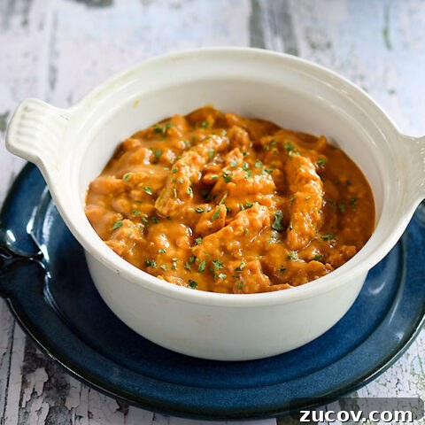 soy curl butter chicken