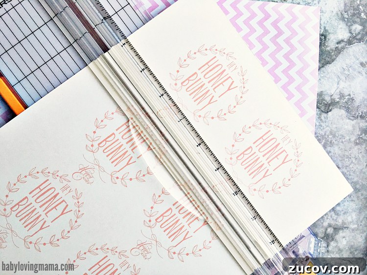 Making a Hey Honey Bunny Treat with Free Printable