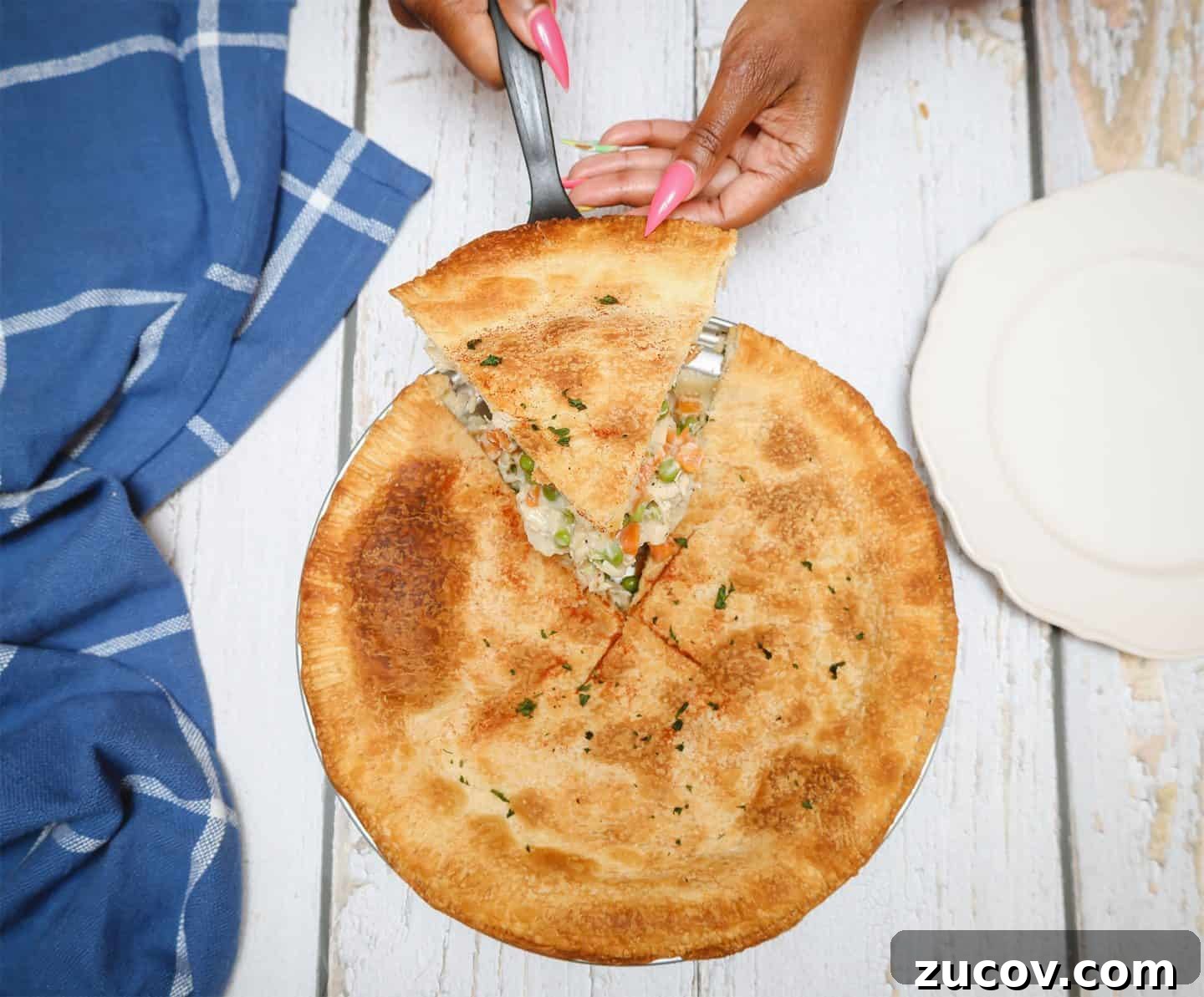 Southern Turkey Pot Pie with Buttermilk Biscuit Crust 3 Soul Food Southern Leftover Turkey Pot Pie