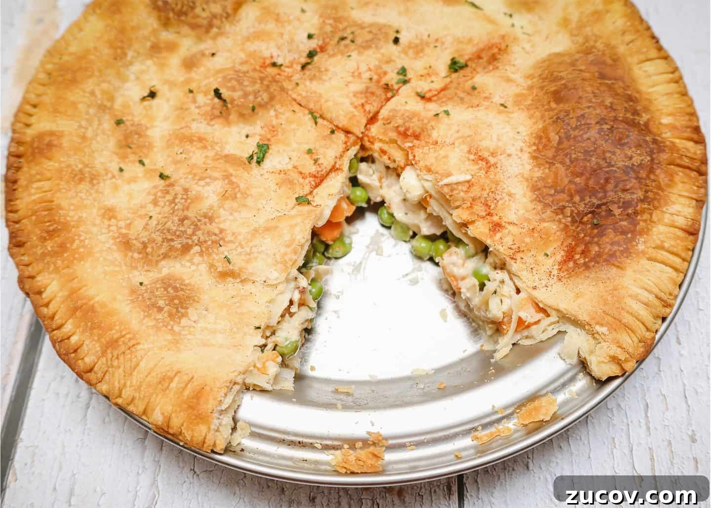 Southern Turkey Pot Pie with Buttermilk Biscuit Crust 7 How do you fix bland turkey pot pie?