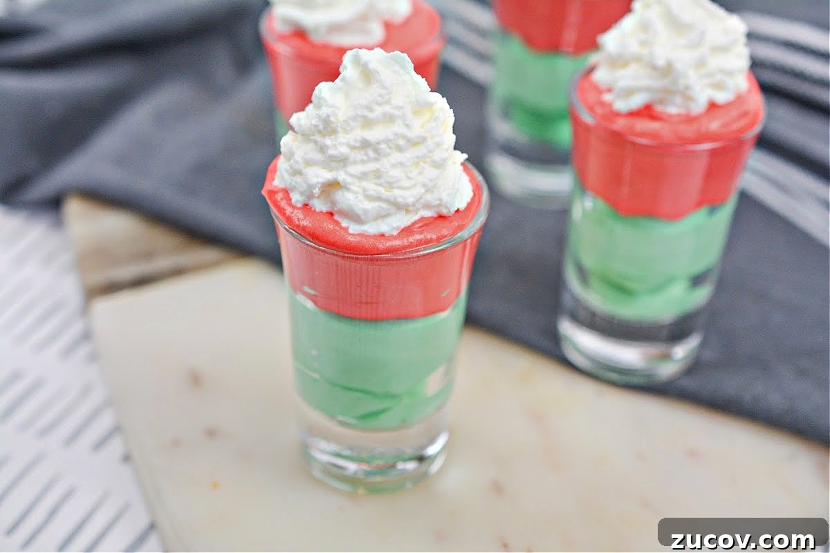Keto White Chocolate Christmas Shooters Recipe for Holiday Parties 3 Keto White Chocolate Christmas Shooters