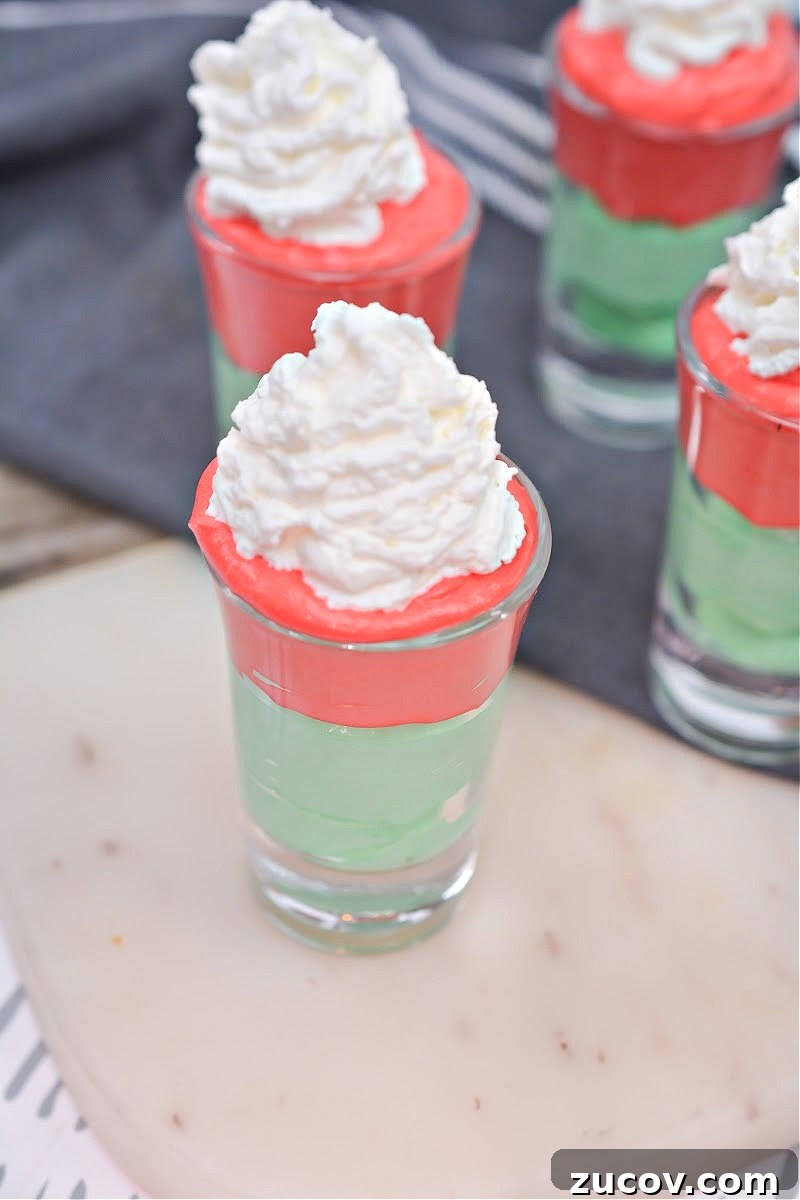 Keto White Chocolate Christmas Shooters Recipe for Holiday Parties 4 Keto White Chocolate Christmas Shooters