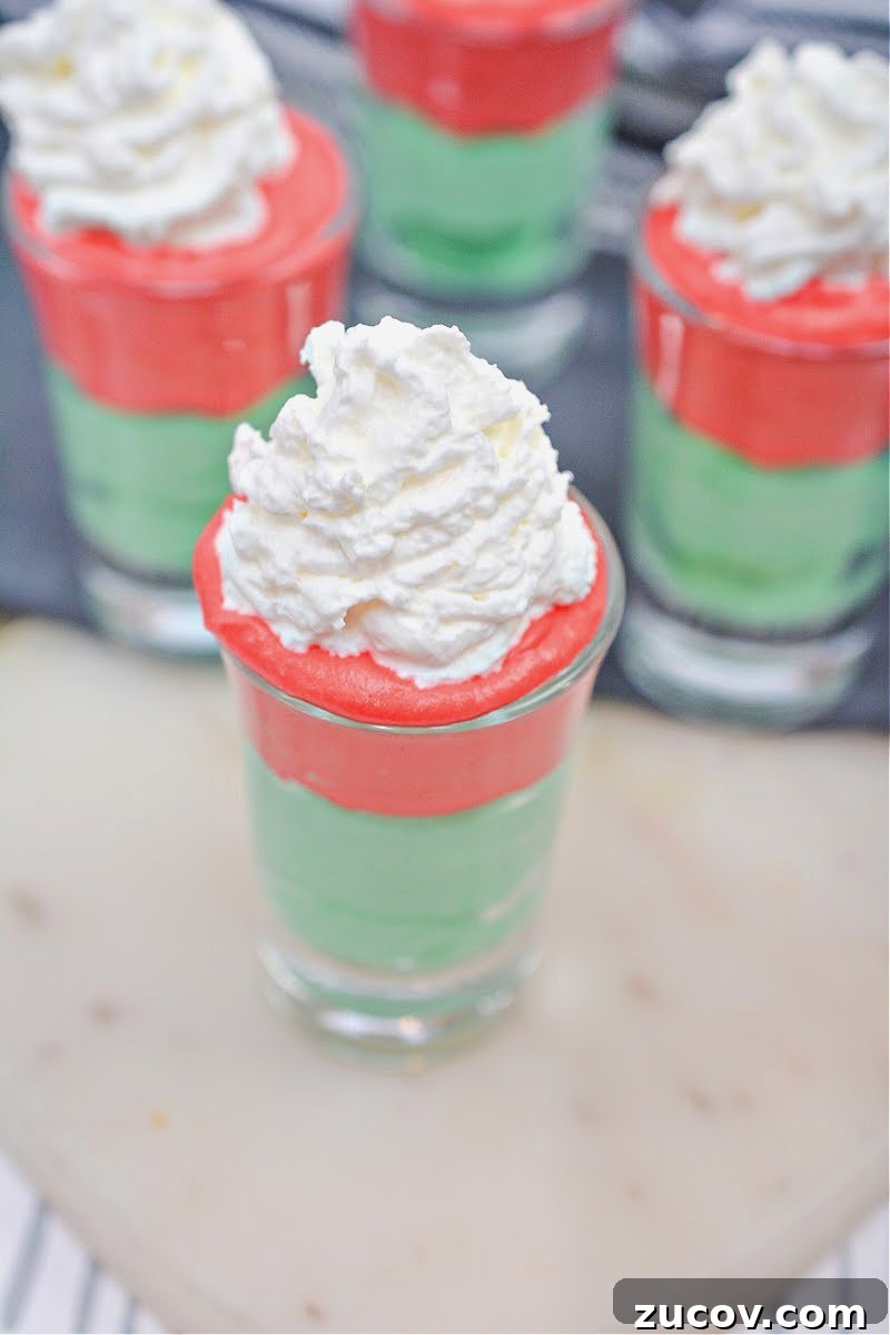 Keto White Chocolate Christmas Shooters Recipe for Holiday Parties 6 Keto White Chocolate Christmas Shooters