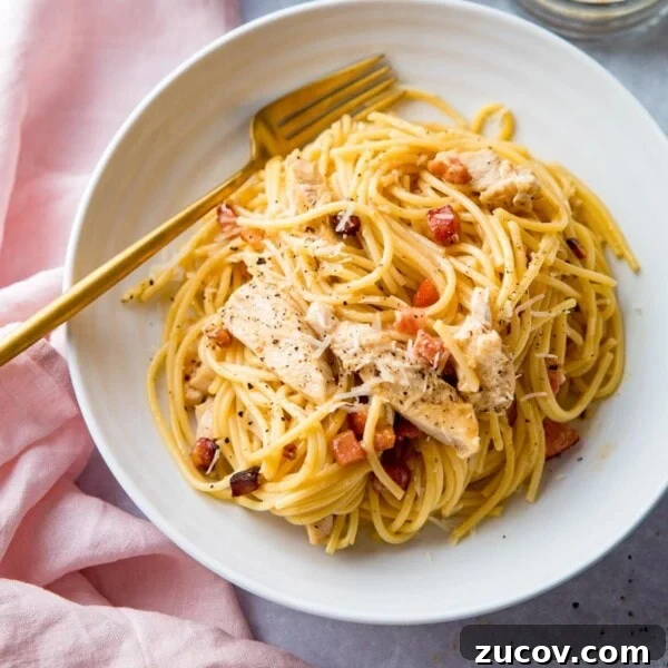 Creamy Marry Me Chicken Pasta Recipe for Weeknight Dinners 11 Chicken carbonara